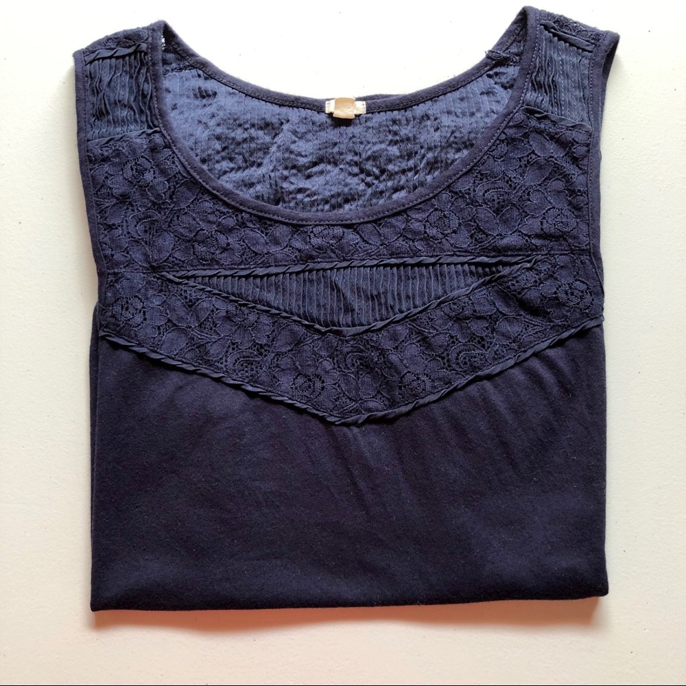 J. Crew Silk Trim Tank